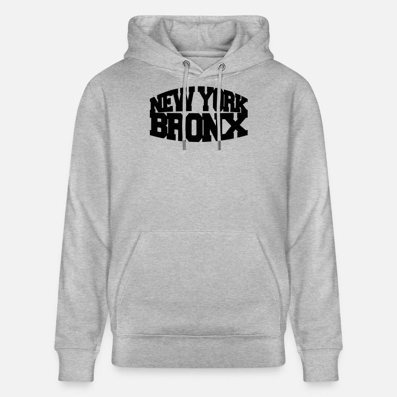 Bronx à New York - Sweat à capuche bio CRUISER Stanley/Stella Unisexe - gris chiné