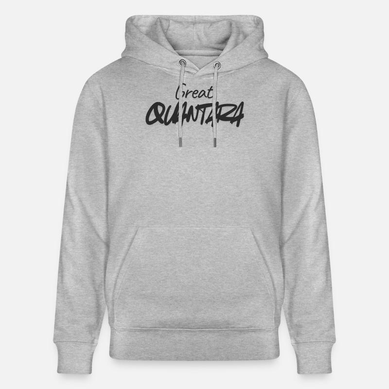 Grande quantité Graffiti Script - Sweat à capuche bio CRUISER Stanley/Stella Unisexe - gris chiné