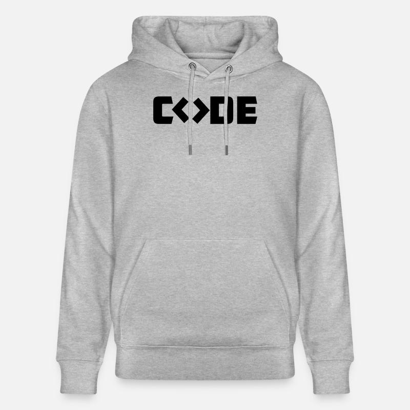 Programmierer-Code - Stanley/Stella Unisex Bio-Hoodie CRUISER  - Grau meliert