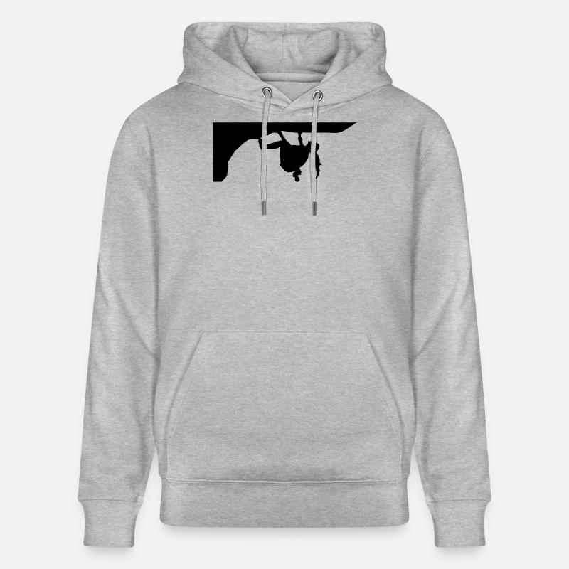 Grimpeur - Sweat à capuche bio CRUISER Stanley/Stella Unisexe - gris chiné
