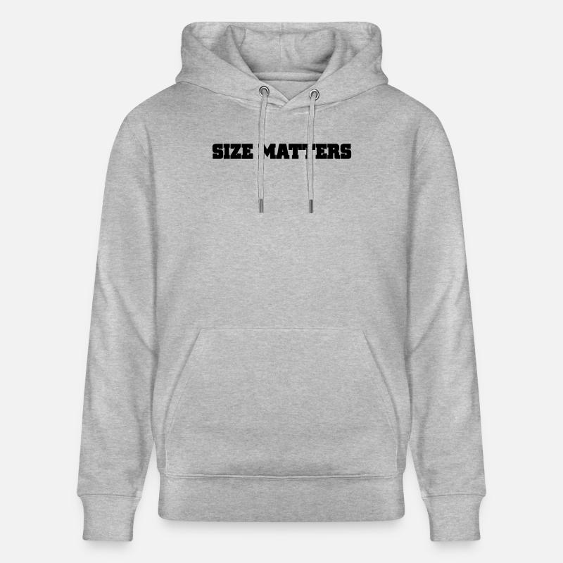 sujets de taille - Sweat à capuche bio CRUISER Stanley/Stella Unisexe - gris chiné