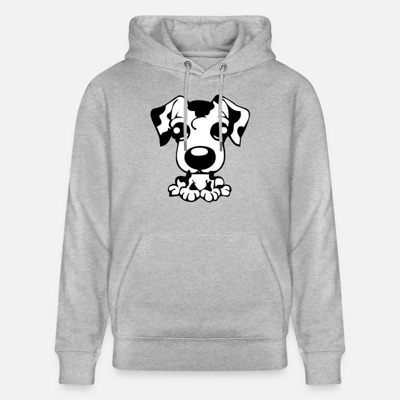 dog705 - Sweat à capuche bio CRUISER Stanley/Stella Unisexe - gris chiné