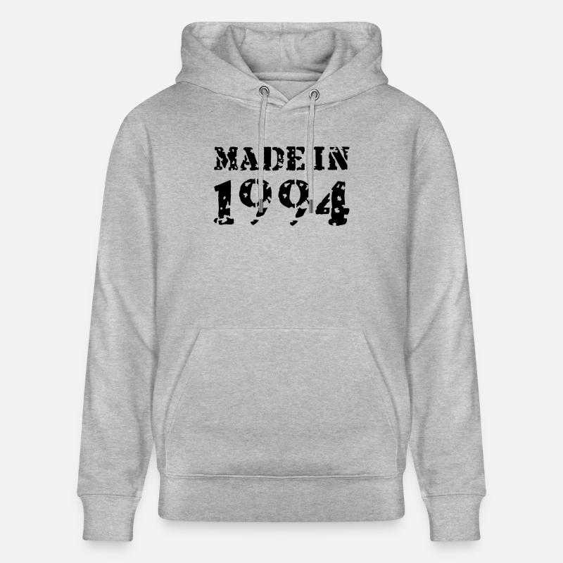 Made in 1994 - Sweat à capuche bio CRUISER Stanley/Stella Unisexe - gris chiné