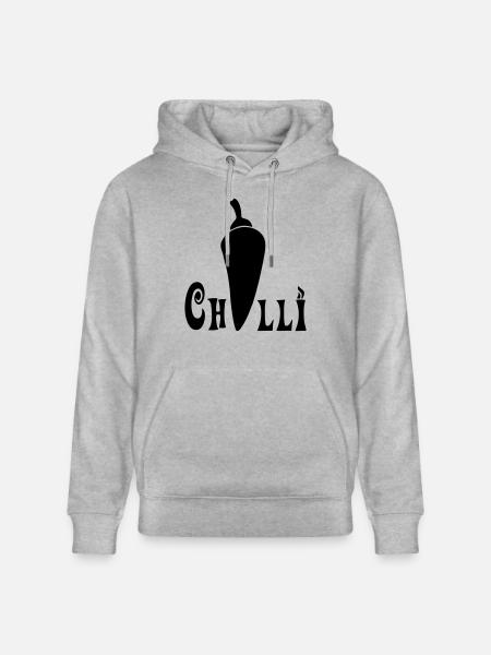 Chilli - Stanley/Stella Unisex Bio-Hoodie CRUISER  - Grau meliert