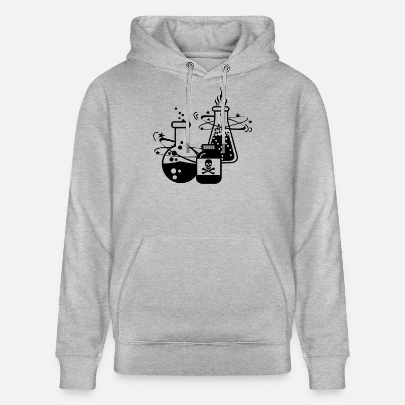 Mélange de poisons - Sweat à capuche bio CRUISER Stanley/Stella Unisexe - gris chiné