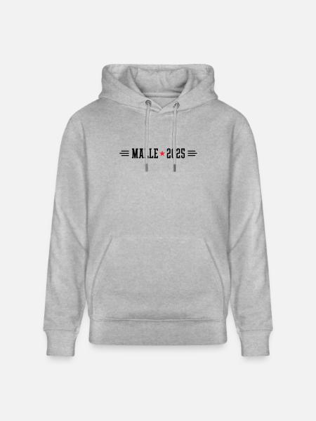 Malle 2025 - Stanley/Stella Unisex Bio-Hoodie CRUISER  - Grau meliert