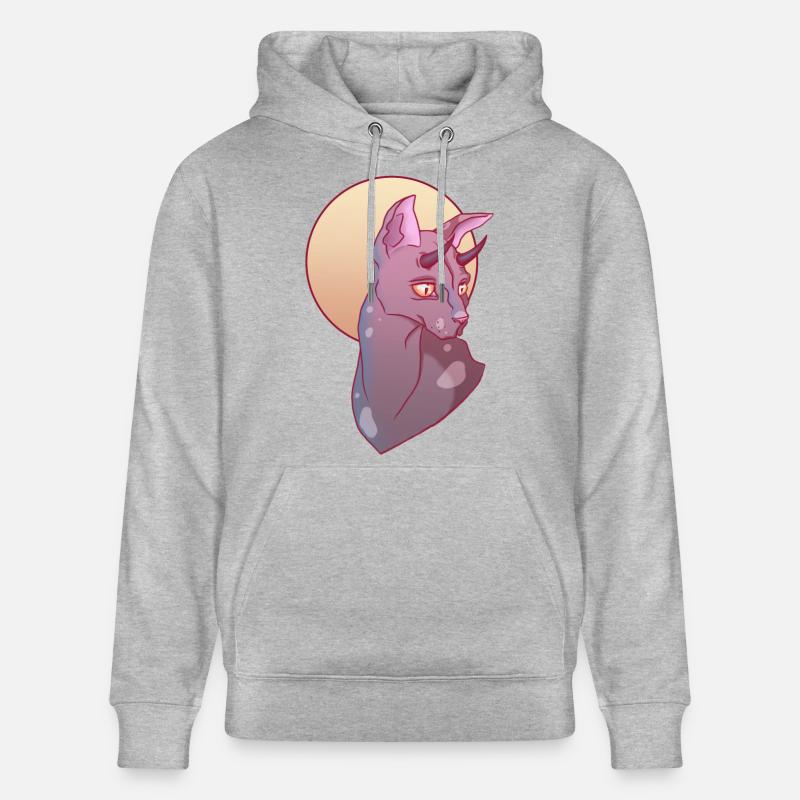 little devil - Sweat à capuche bio CRUISER Stanley/Stella Unisexe - gris chiné