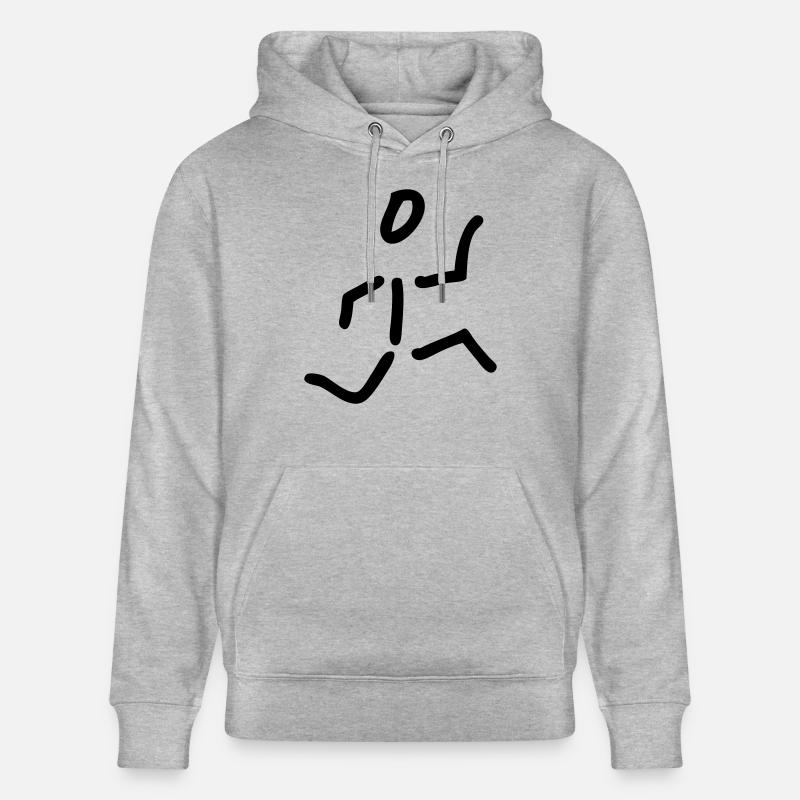 runner - Sweat à capuche bio CRUISER Stanley/Stella Unisexe - gris chiné