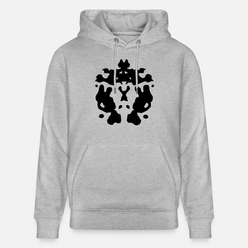 Rorschach - Sweat à capuche bio CRUISER Stanley/Stella Unisexe - gris chiné