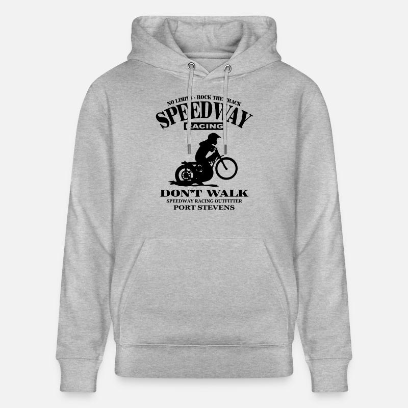 Speedway - Sweat à capuche bio CRUISER Stanley/Stella Unisexe - gris chiné