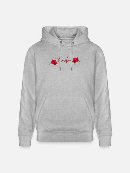 Emilia Birthday Emilia - Stanley/Stella CRUISER Unisex Organic Hoodie - heather grey