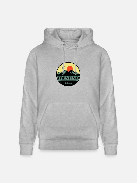 Trentino - Stanley/Stella Unisex Bio-Hoodie CRUISER  - Grau meliert