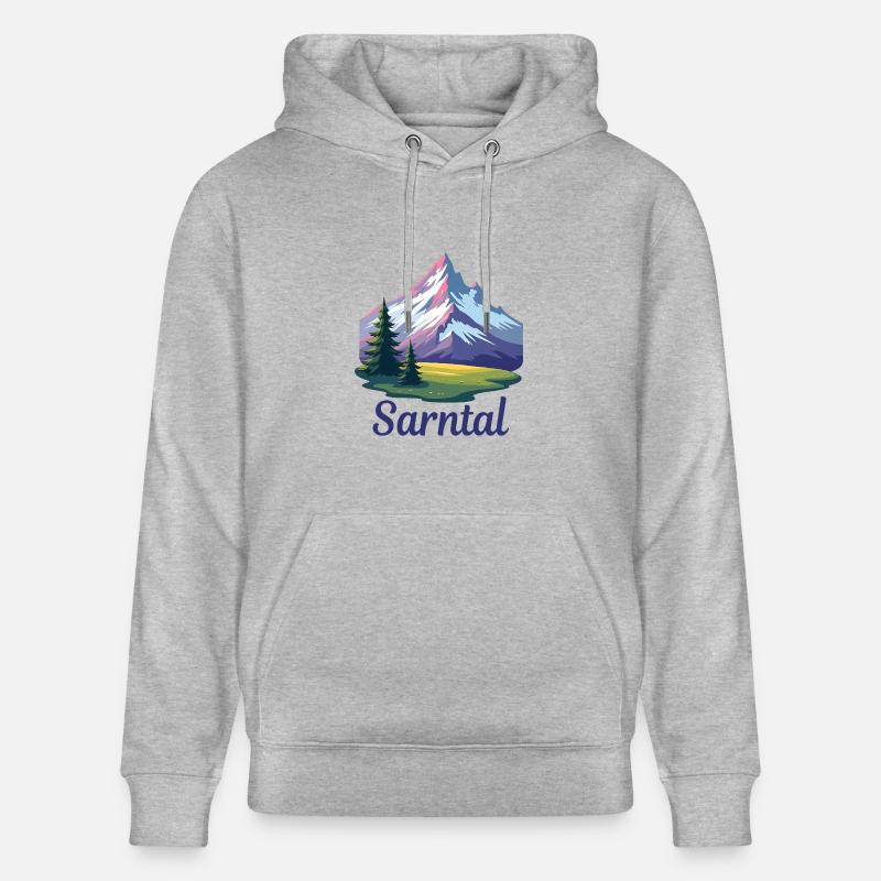 Sarntal - Sweat à capuche bio CRUISER Stanley/Stella Unisexe - gris chiné