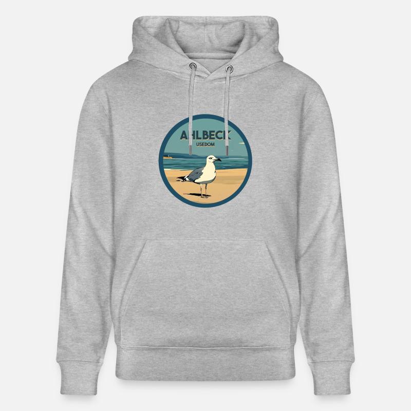 Ahlbeck - Sweat à capuche bio CRUISER Stanley/Stella Unisexe - gris chiné