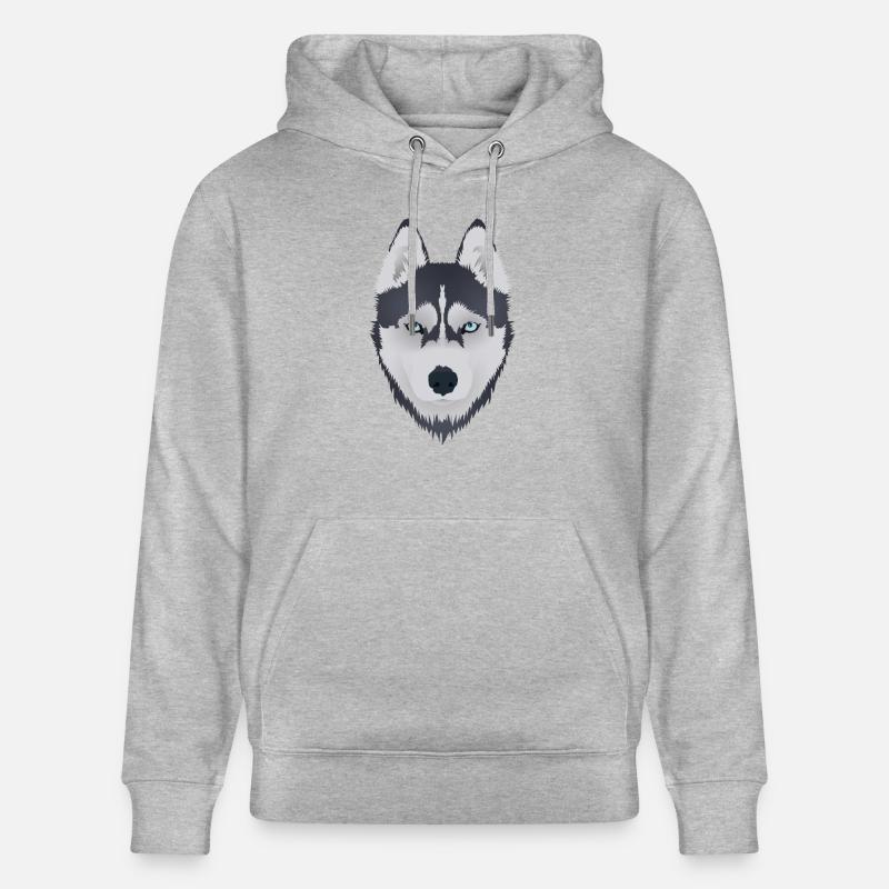 Husky 2 - Sweat à capuche bio CRUISER Stanley/Stella Unisexe - gris chiné