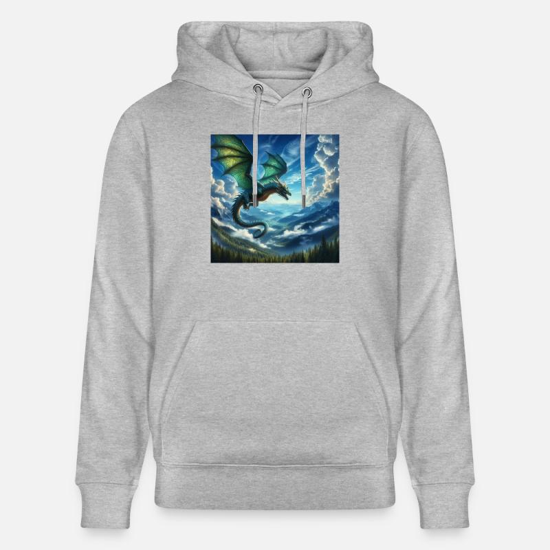 ED78E66C 3663 43B1 A7FE 2F8905C15A67 - Sweat à capuche bio CRUISER Stanley/Stella Unisexe - gris chiné