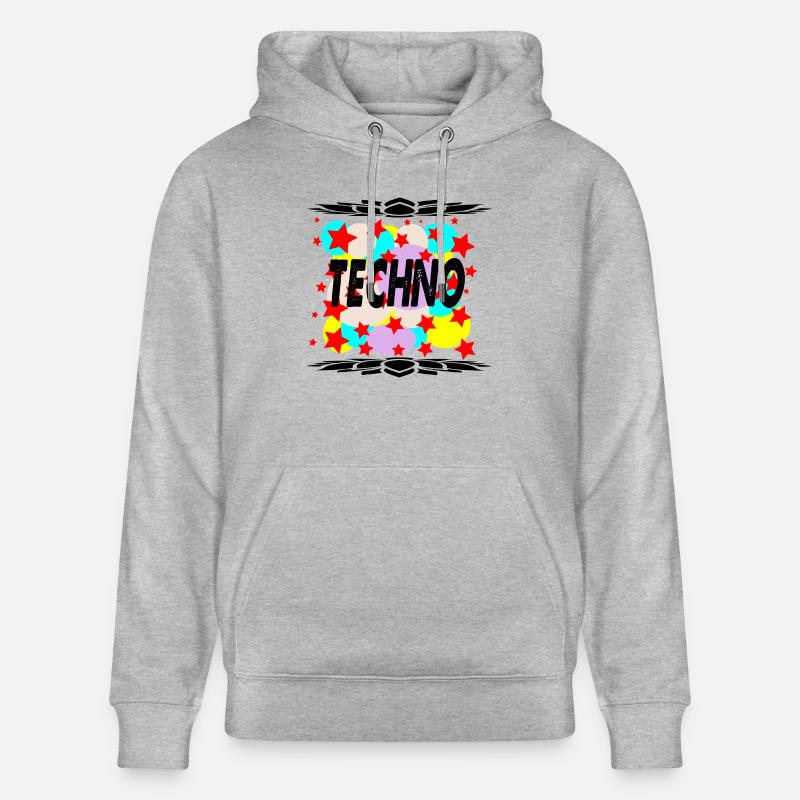 techno - Sweat à capuche bio CRUISER Stanley/Stella Unisexe - gris chiné