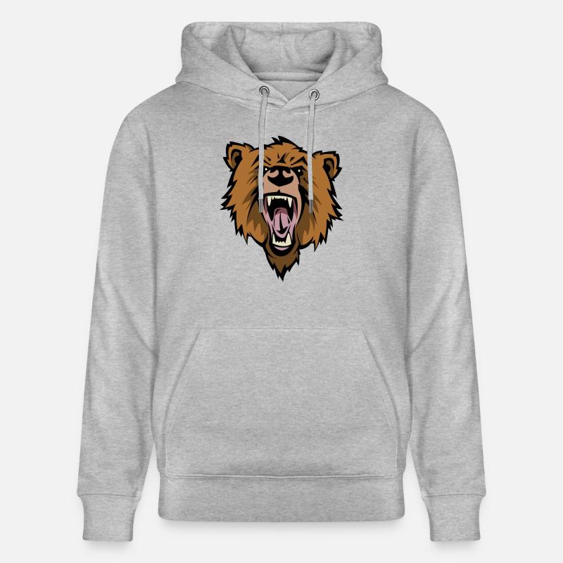 bear - Sweat à capuche bio CRUISER Stanley/Stella Unisexe - gris chiné