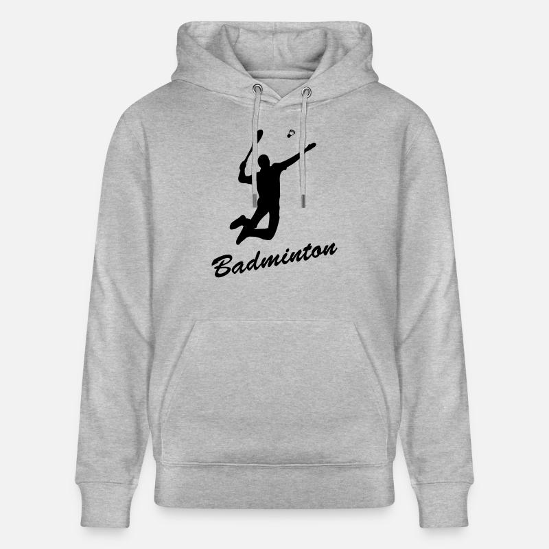 badminton2 - Sweat à capuche bio CRUISER Stanley/Stella Unisexe - gris chiné