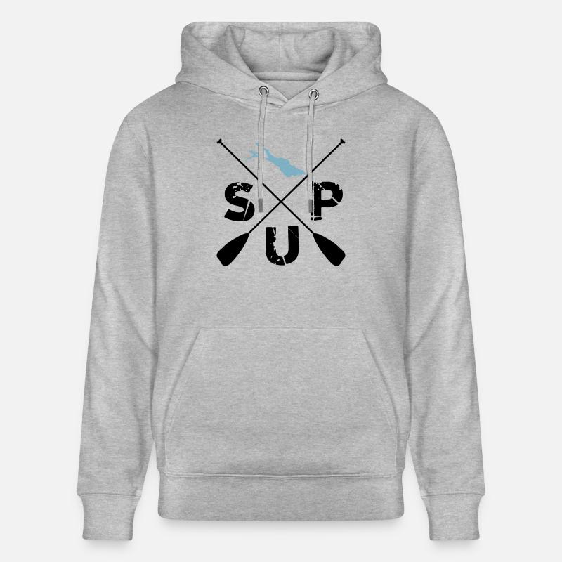 SUP - Sweat à capuche bio CRUISER Stanley/Stella Unisexe - gris chiné
