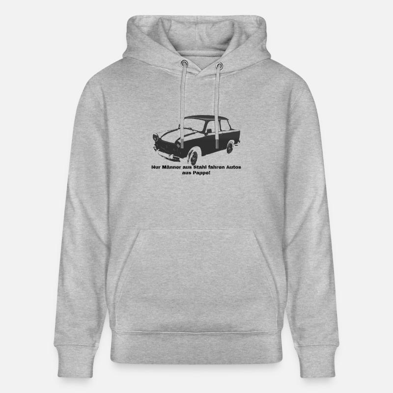 Seuls les hommes d'acier - Sweat à capuche bio CRUISER Stanley/Stella Unisexe - gris chiné