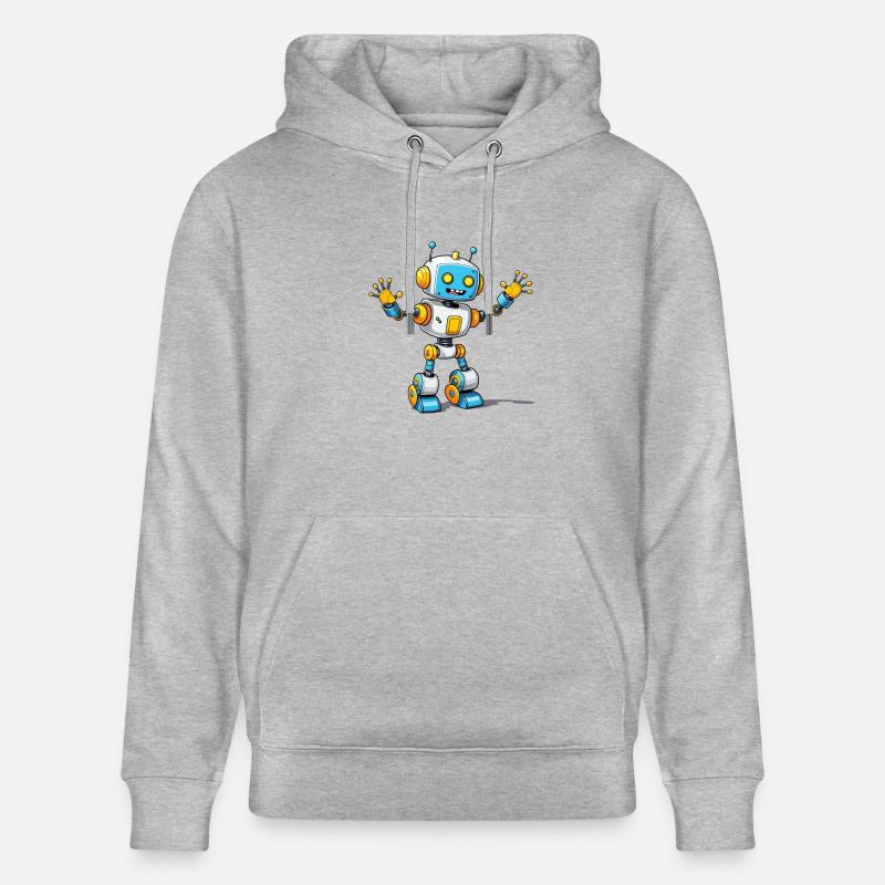 Motivation Algorithm - Stanley/Stella Unisex Bio-Hoodie CRUISER  - Grau meliert