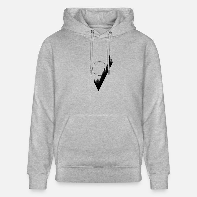 155 - Sweat à capuche bio CRUISER Stanley/Stella Unisexe - gris chiné