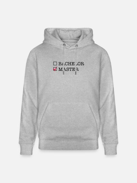 Master - Stanley/Stella Unisex Bio-Hoodie CRUISER - Grau meliert