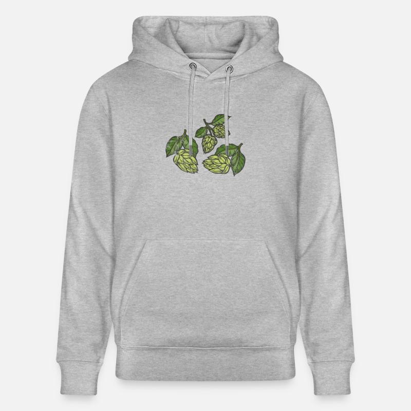 houblon - Sweat à capuche bio CRUISER Stanley/Stella Unisexe - gris chiné