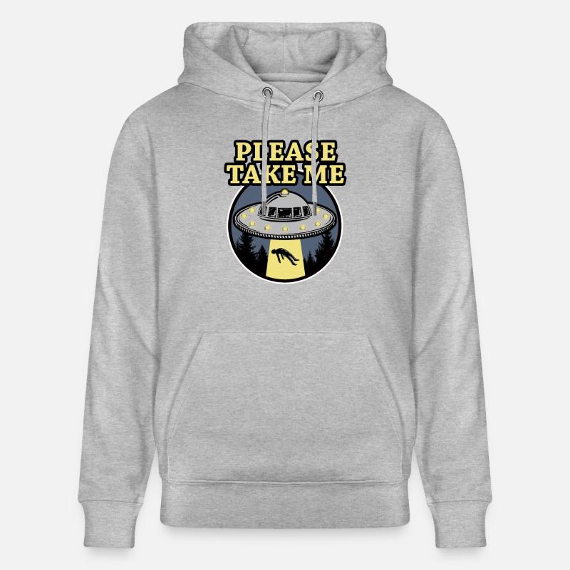 S'IL VOUS PLAÎT - Sweat à capuche bio CRUISER Stanley/Stella Unisexe - gris chiné
