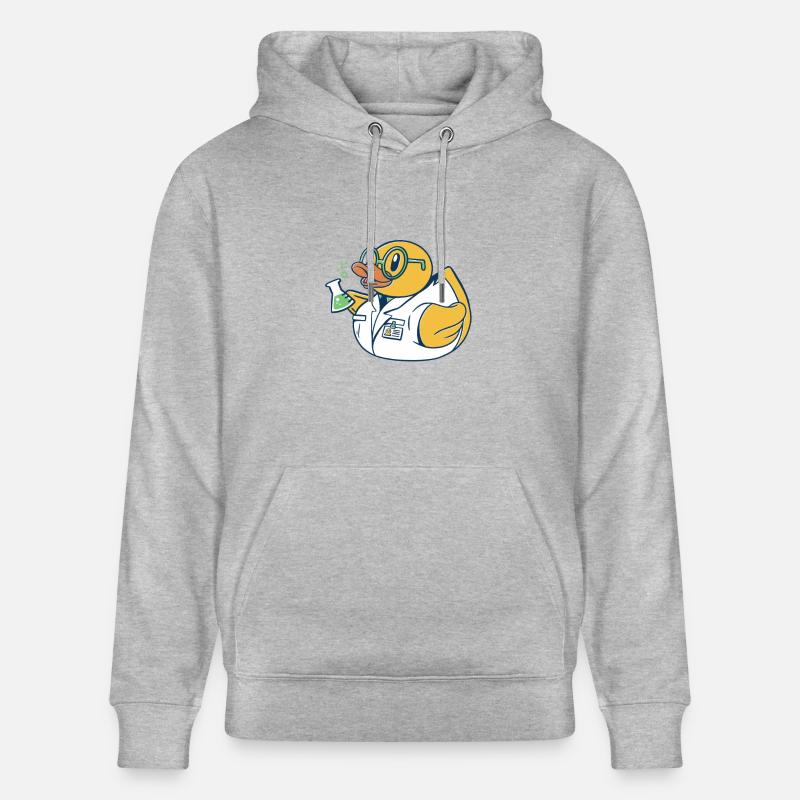 Scientifiques du canard baignant - Sweat à capuche bio CRUISER Stanley/Stella Unisexe - gris chiné