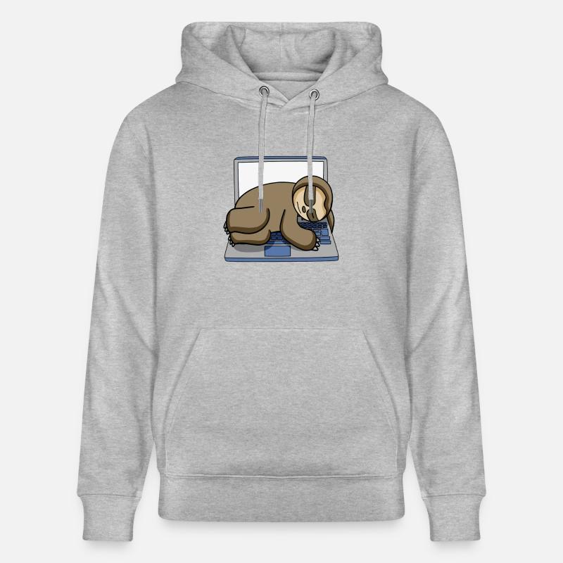 Computer Nerd Programmierer Geschenk - Stanley/Stella Unisex Bio-Hoodie CRUISER  - Grau meliert