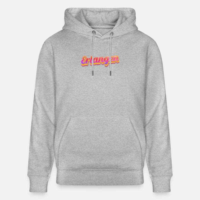 Erlangenerin Erlangener Erlangen - Sweat à capuche bio CRUISER Stanley/Stella Unisexe - gris chiné