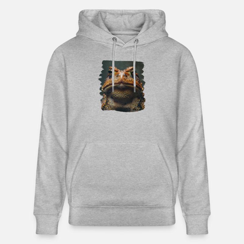 Toad Toads Toad - Stanley/Stella CRUISER Unisex Organic Hoodie - heather grey