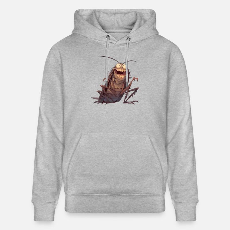 cafard, cafards, cafards - Sweat à capuche bio CRUISER Stanley/Stella Unisexe - gris chiné