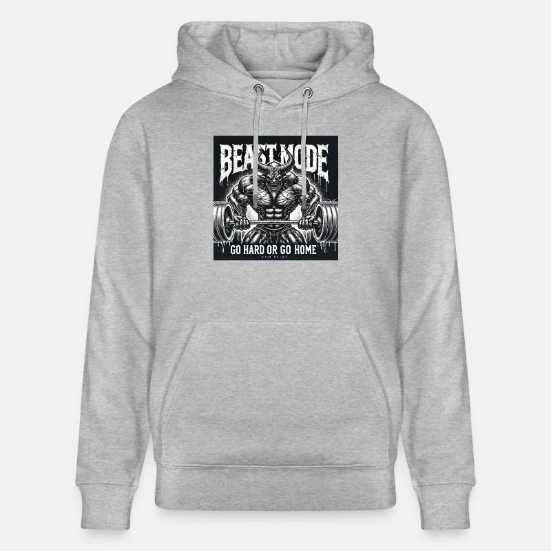 Mode logo - Sweat à capuche bio CRUISER Stanley/Stella Unisexe - gris chiné