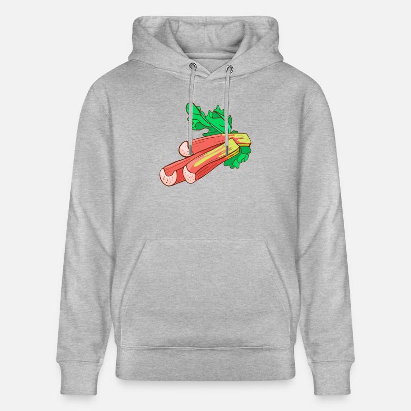 Rhubarbe commun Krauser - Sweat à capuche bio CRUISER Stanley/Stella Unisexe - gris chiné