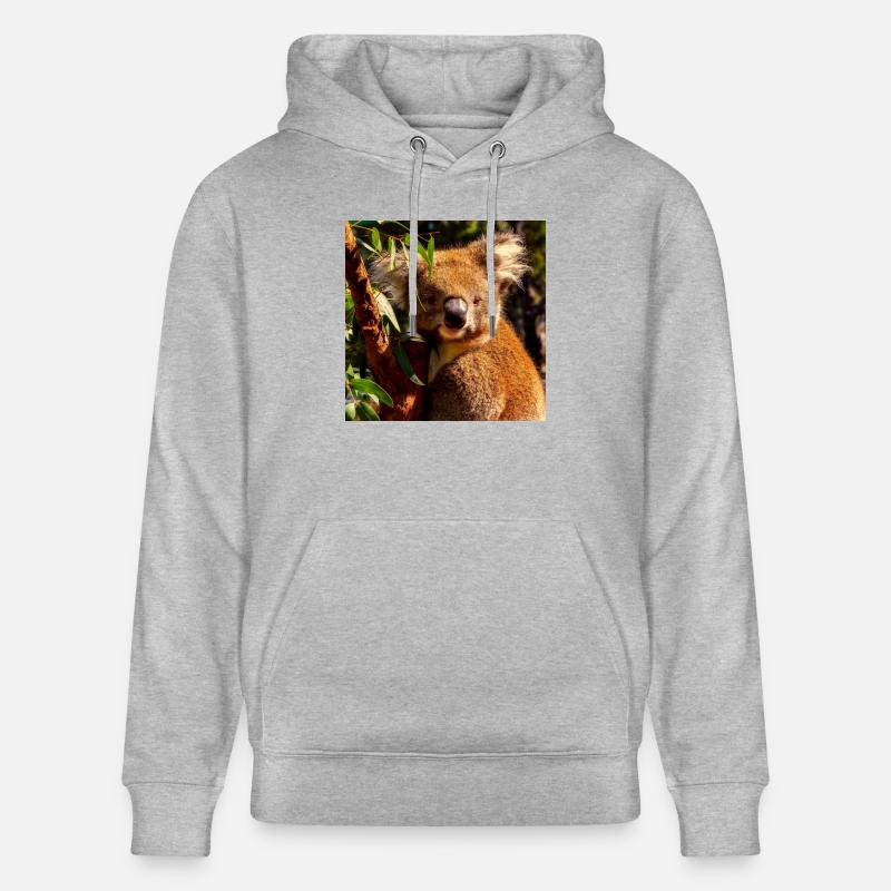 koala - Sweat à capuche bio CRUISER Stanley/Stella Unisexe - gris chiné