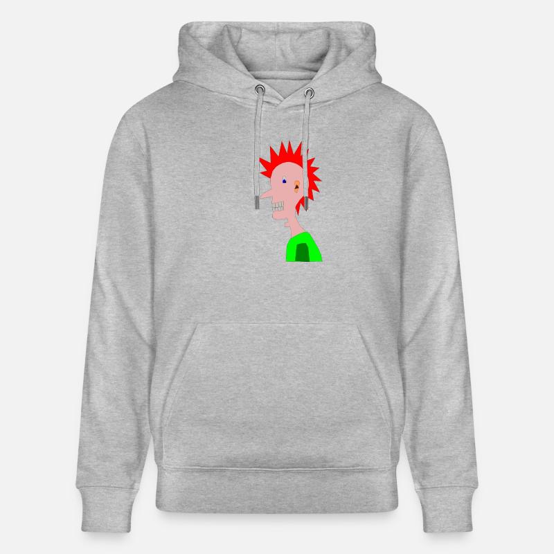Punk cool, punk - Sweat à capuche bio CRUISER Stanley/Stella Unisexe - gris chiné