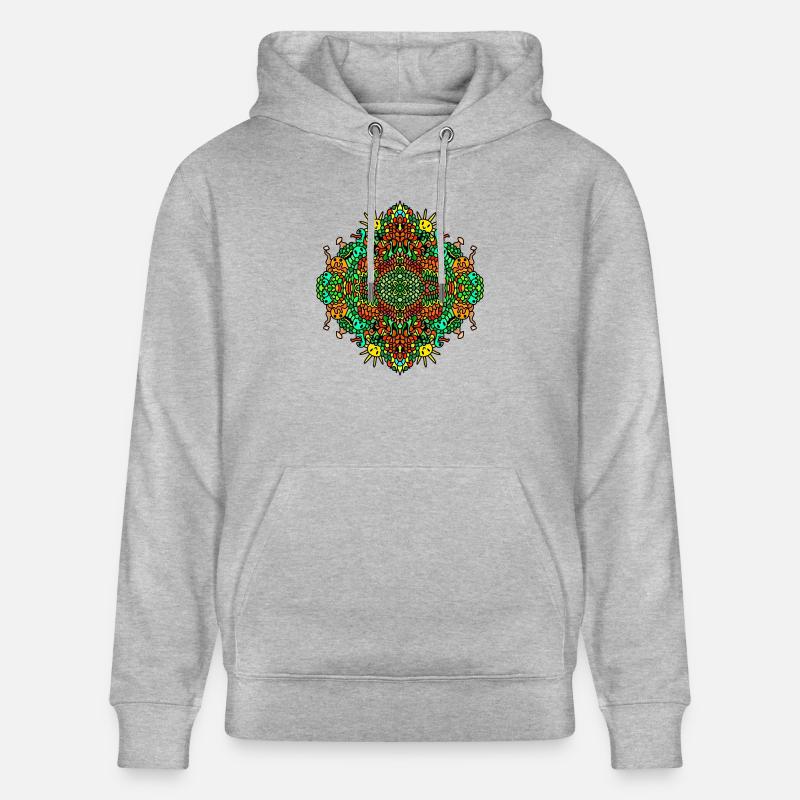 Couleurs d'été - Sweat à capuche bio CRUISER Stanley/Stella Unisexe - gris chiné