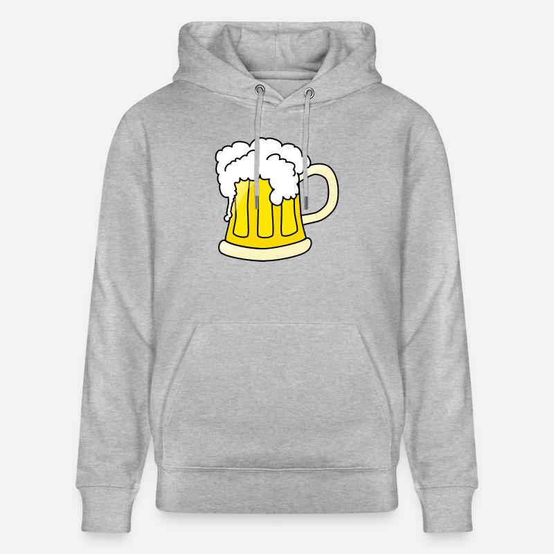 bière - Sweat à capuche bio CRUISER Stanley/Stella Unisexe - gris chiné