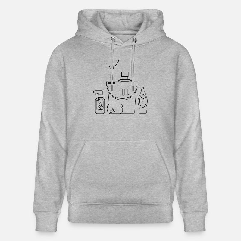 Putzeimer - Sweat à capuche bio CRUISER Stanley/Stella Unisexe - gris chiné