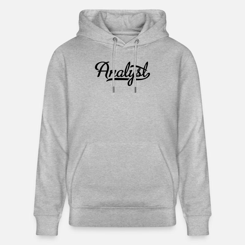 ANALYST - Sweat à capuche bio CRUISER Stanley/Stella Unisexe - gris chiné