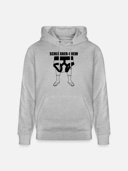 White socks - Stanley/Stella CRUISER Unisex Organic Hoodie - heather grey