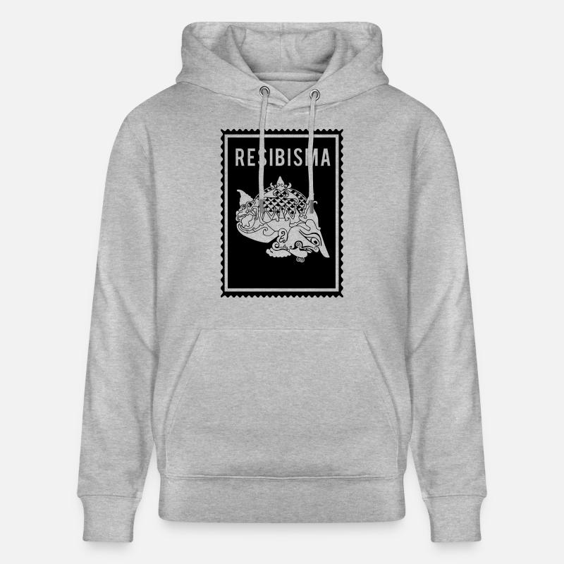 Resibisma - Wayang - Sweat à capuche bio CRUISER Stanley/Stella Unisexe - gris chiné