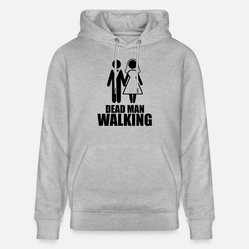 Dead Man Walking - Sweat à capuche bio CRUISER Stanley/Stella Unisexe - gris chiné