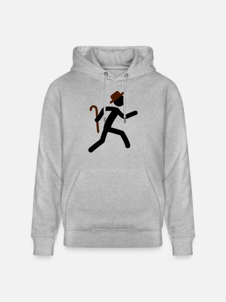 Fast Old Man - Stanley/Stella CRUISER Unisex Organic Hoodie - heather grey