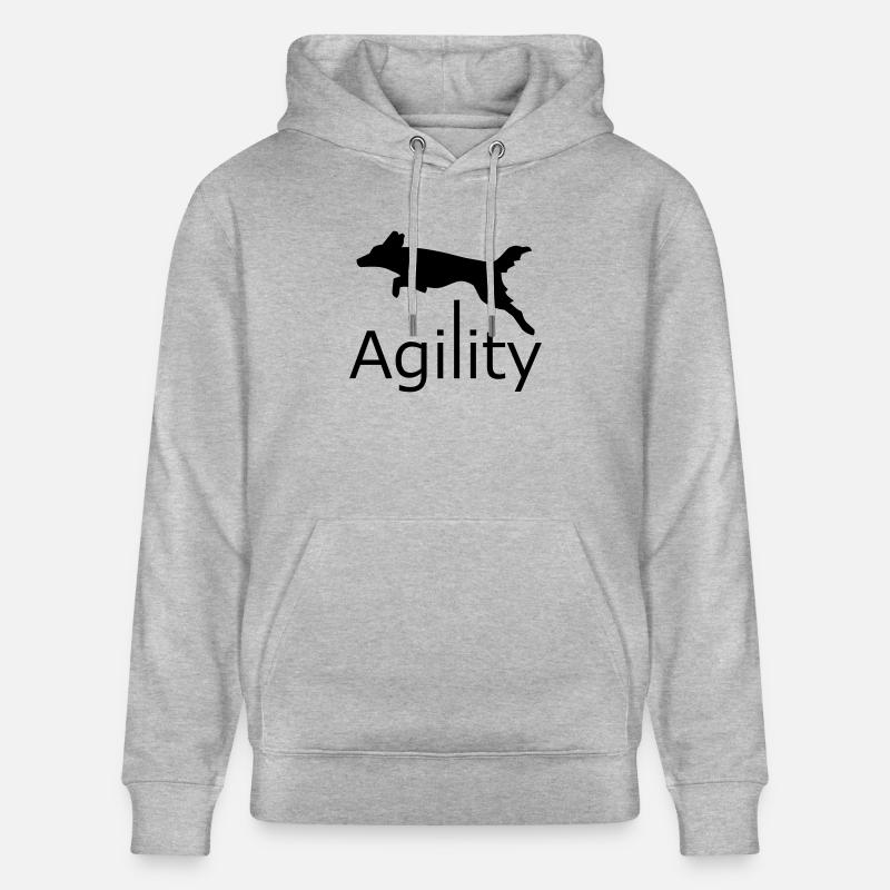 Agilité - Sweat à capuche bio CRUISER Stanley/Stella Unisexe - gris chiné