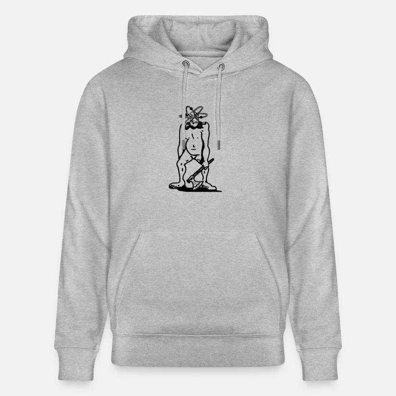 Radical libre - Sweat à capuche bio CRUISER Stanley/Stella Unisexe - gris chiné