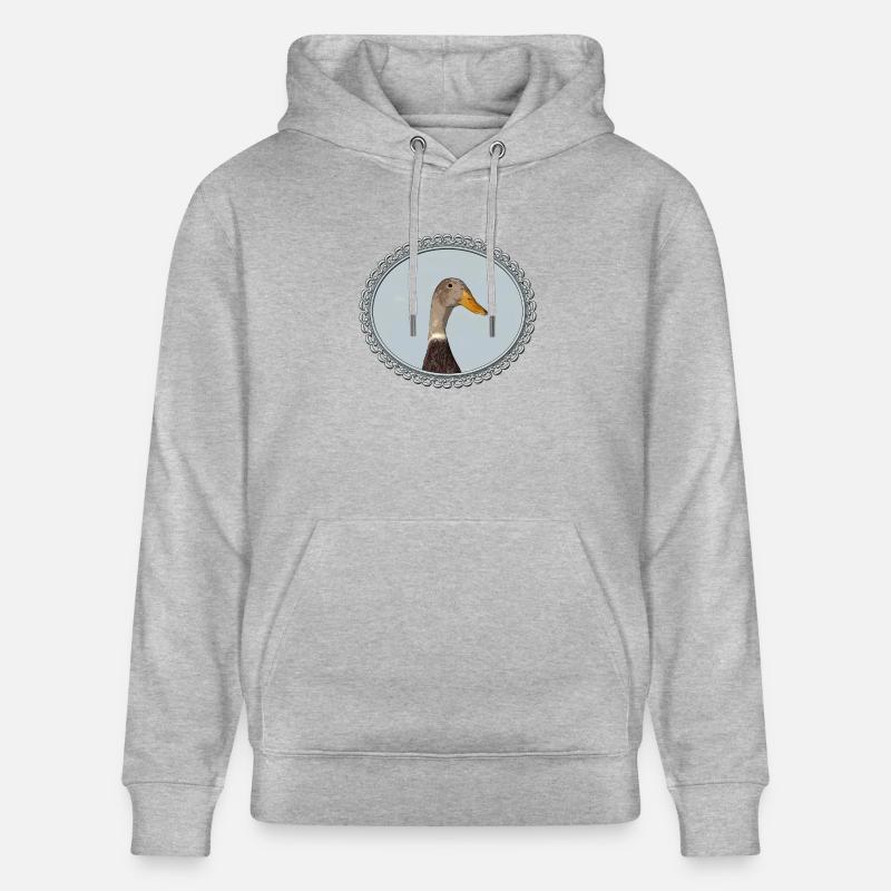 Cour dans le cadre - Sweat à capuche bio CRUISER Stanley/Stella Unisexe - gris chiné